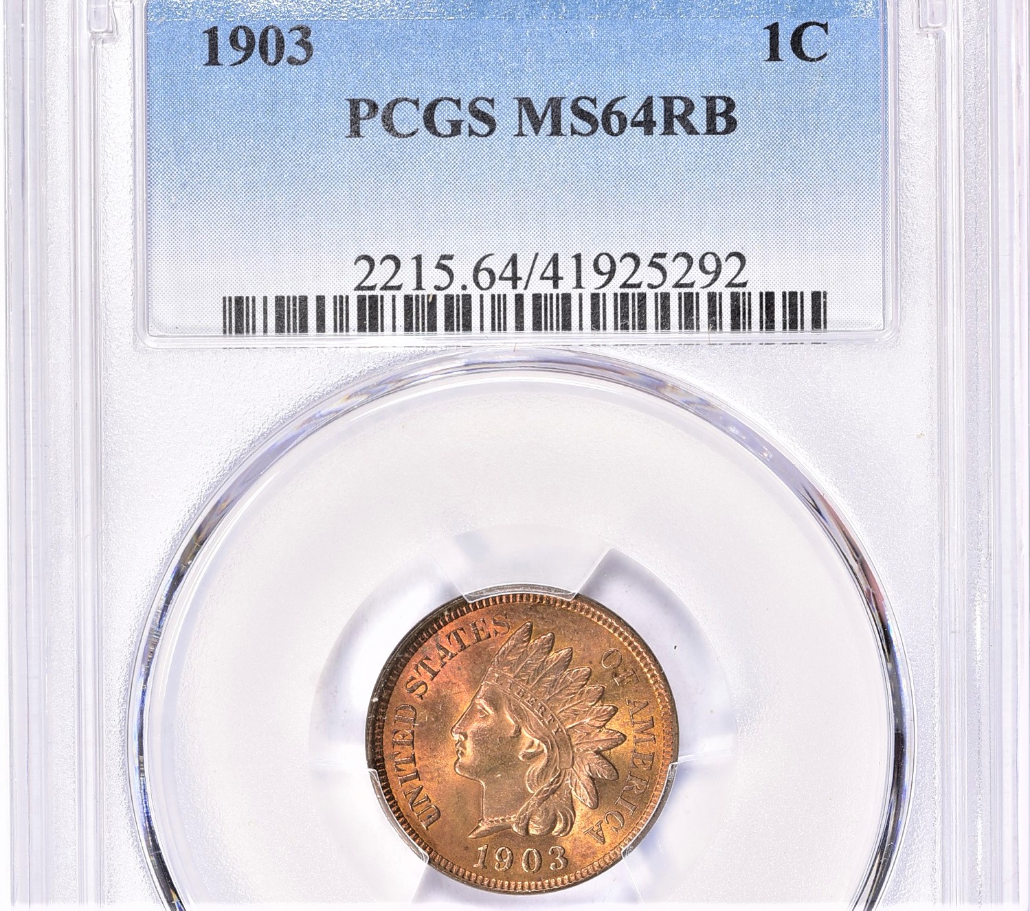 1983 1C Doubled Die Reverse Lincoln Memorial Cent PCGS MS66RD