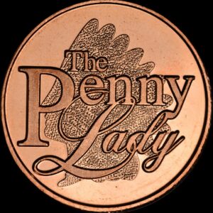The Penny Lady® Store Card token - obverse