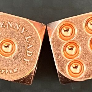 The Penny Lady® Copper Dice
